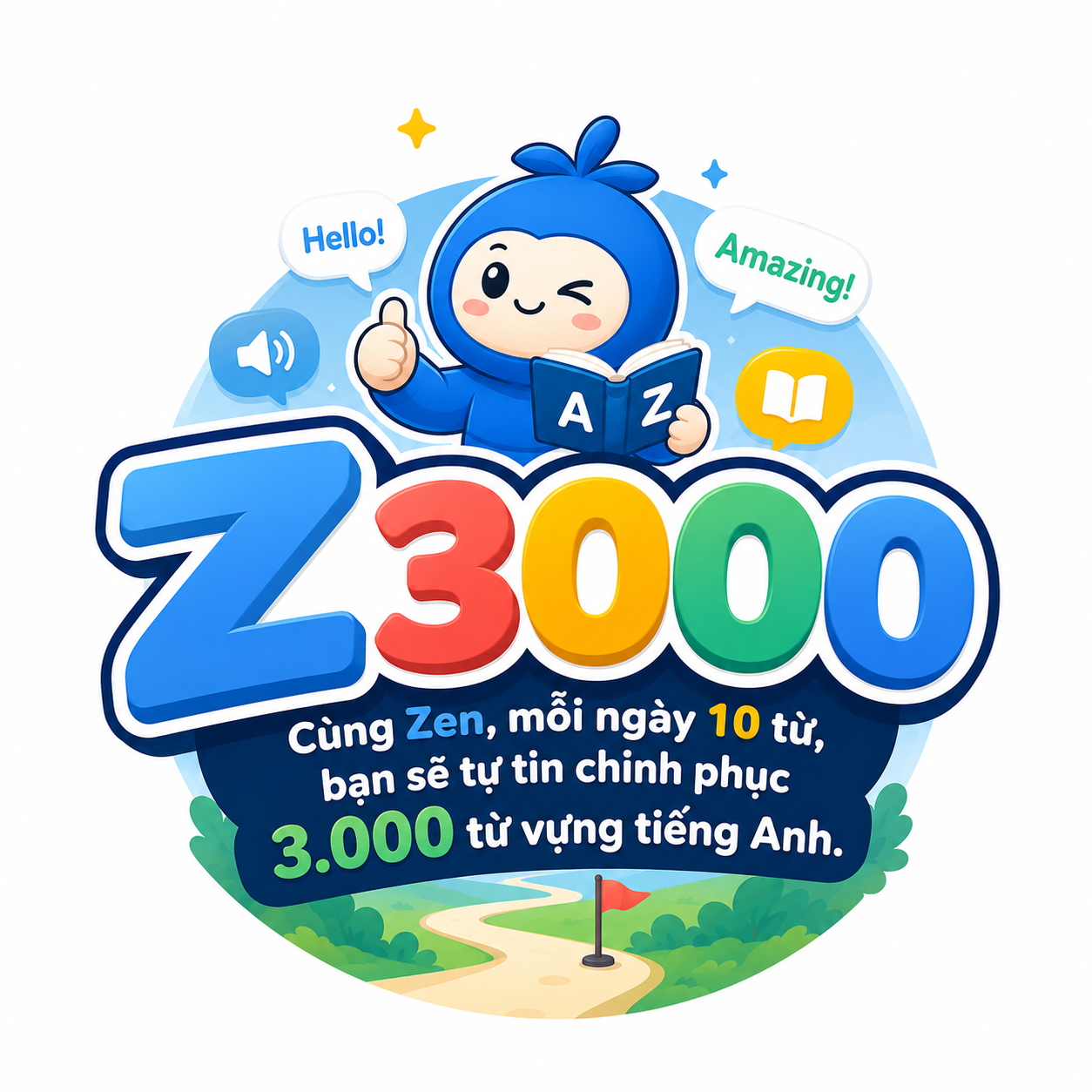 VOCAB 3000 — cùng Zen chinh phục 3.000 từ vựng tiếng Anh